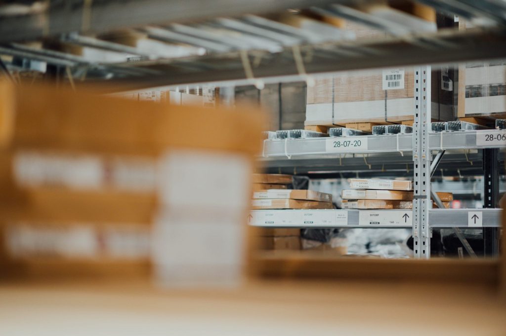 Magazijn met voorraad Optimaal je voorraad beheren