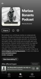 Marissa Bonants Podcast