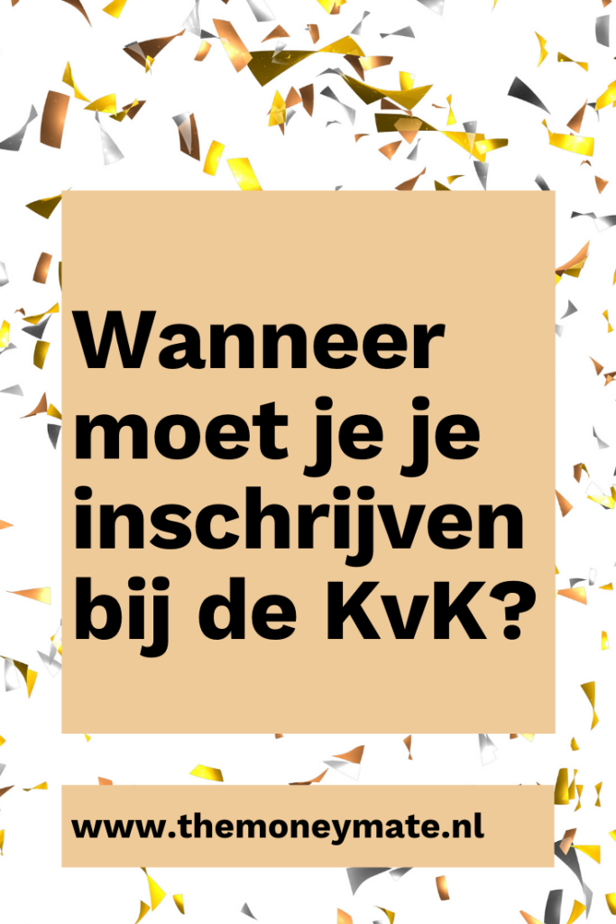 Ondernemer voor de kvk